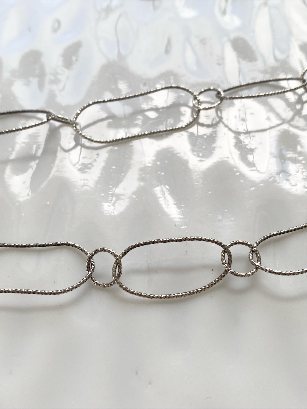Silpada “Lasting Impression” Sterling Silver Linked Necklace 36” inches N2731 - Picture 7 of 9